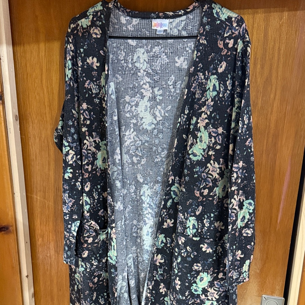 LuLaRoe Multicolor long cardigan